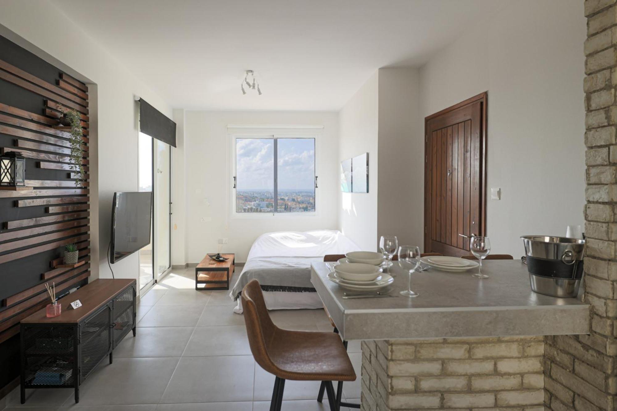 Eden Blue-Horizon 1B, Paphos, Sea View, Pool Leilighet Konia Eksteriør bilde