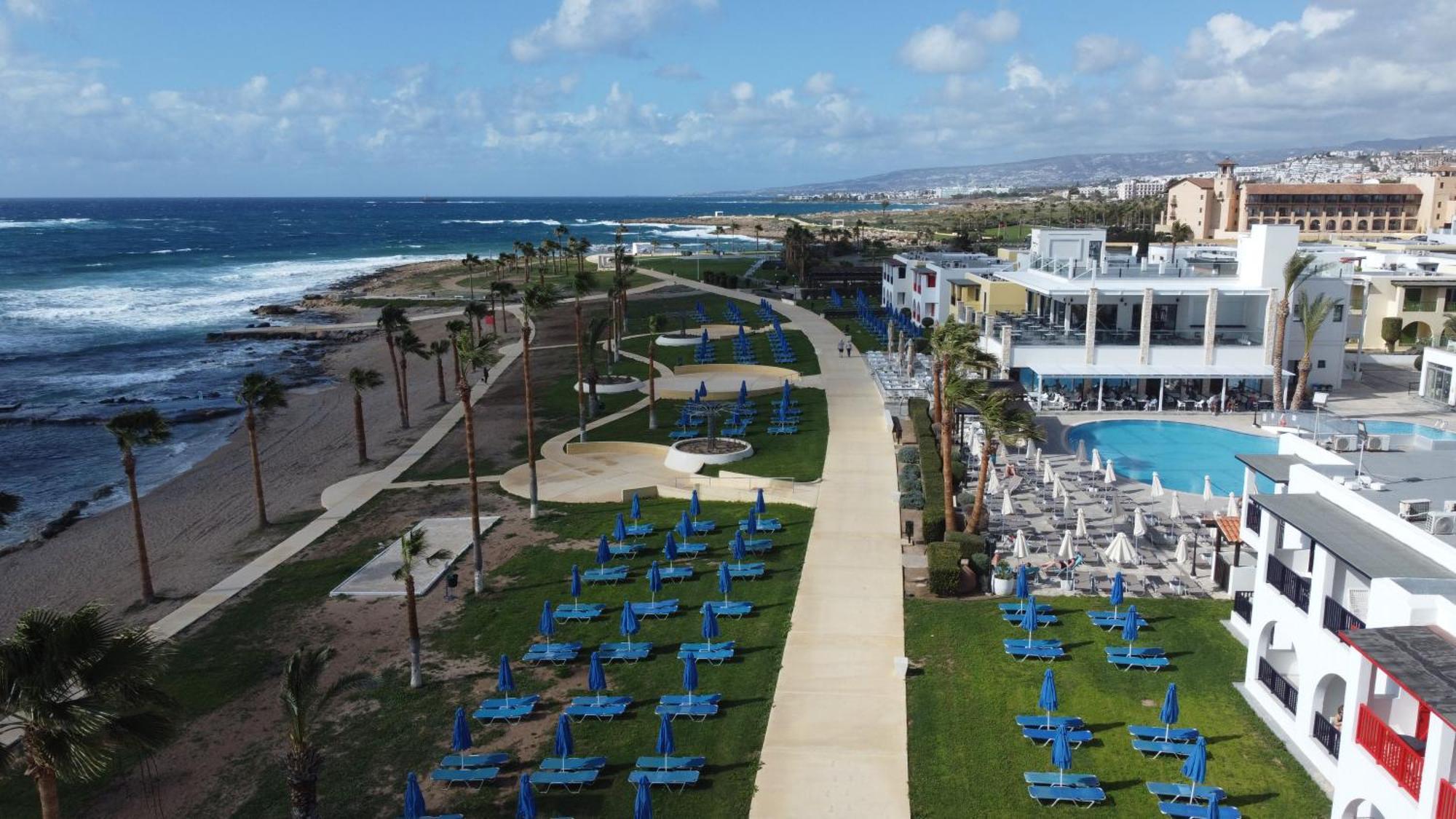 Eden Blue-Horizon 1B, Paphos, Sea View, Pool Leilighet Konia Eksteriør bilde