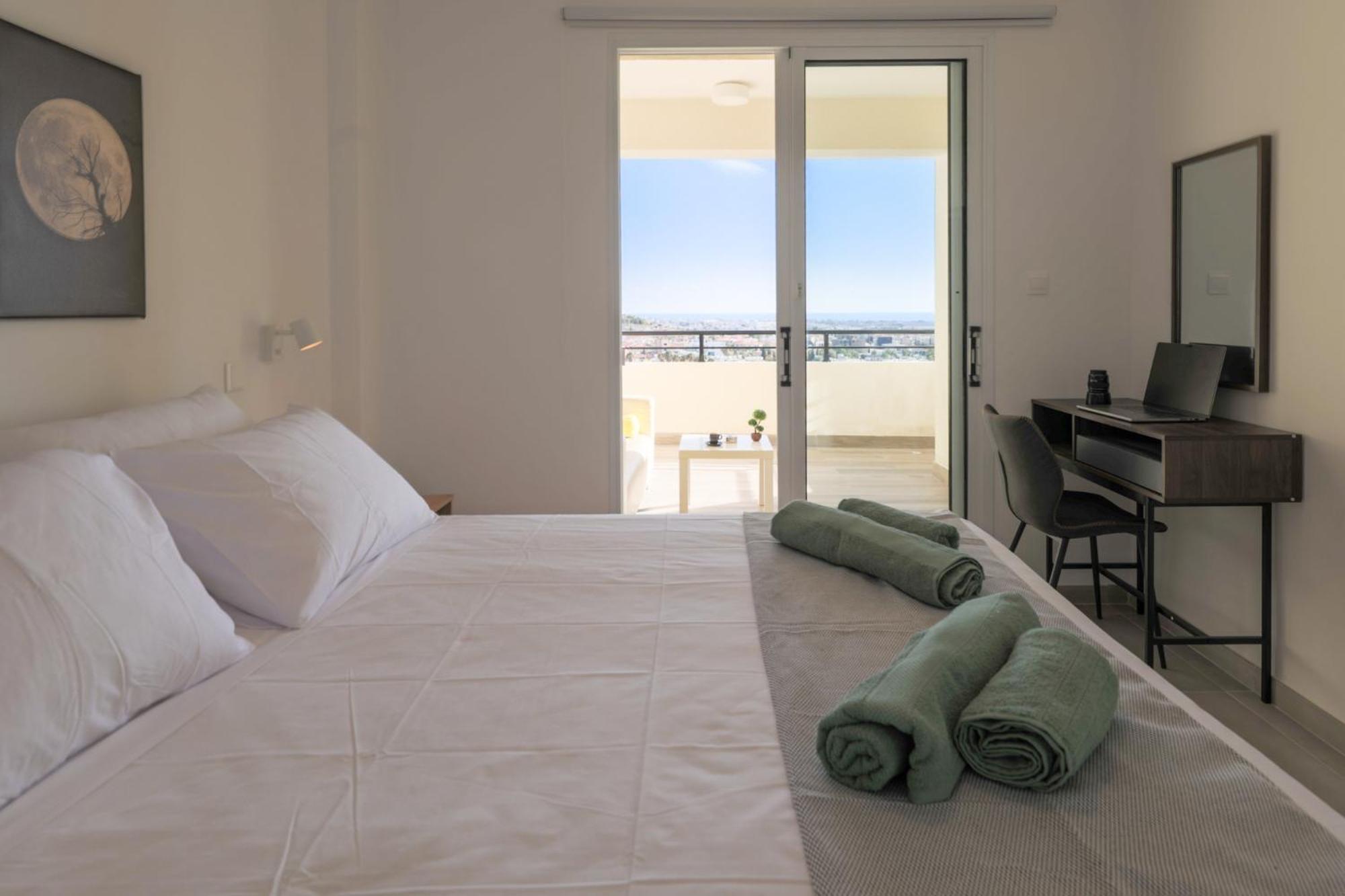 Eden Blue-Horizon 1B, Paphos, Sea View, Pool Leilighet Konia Eksteriør bilde