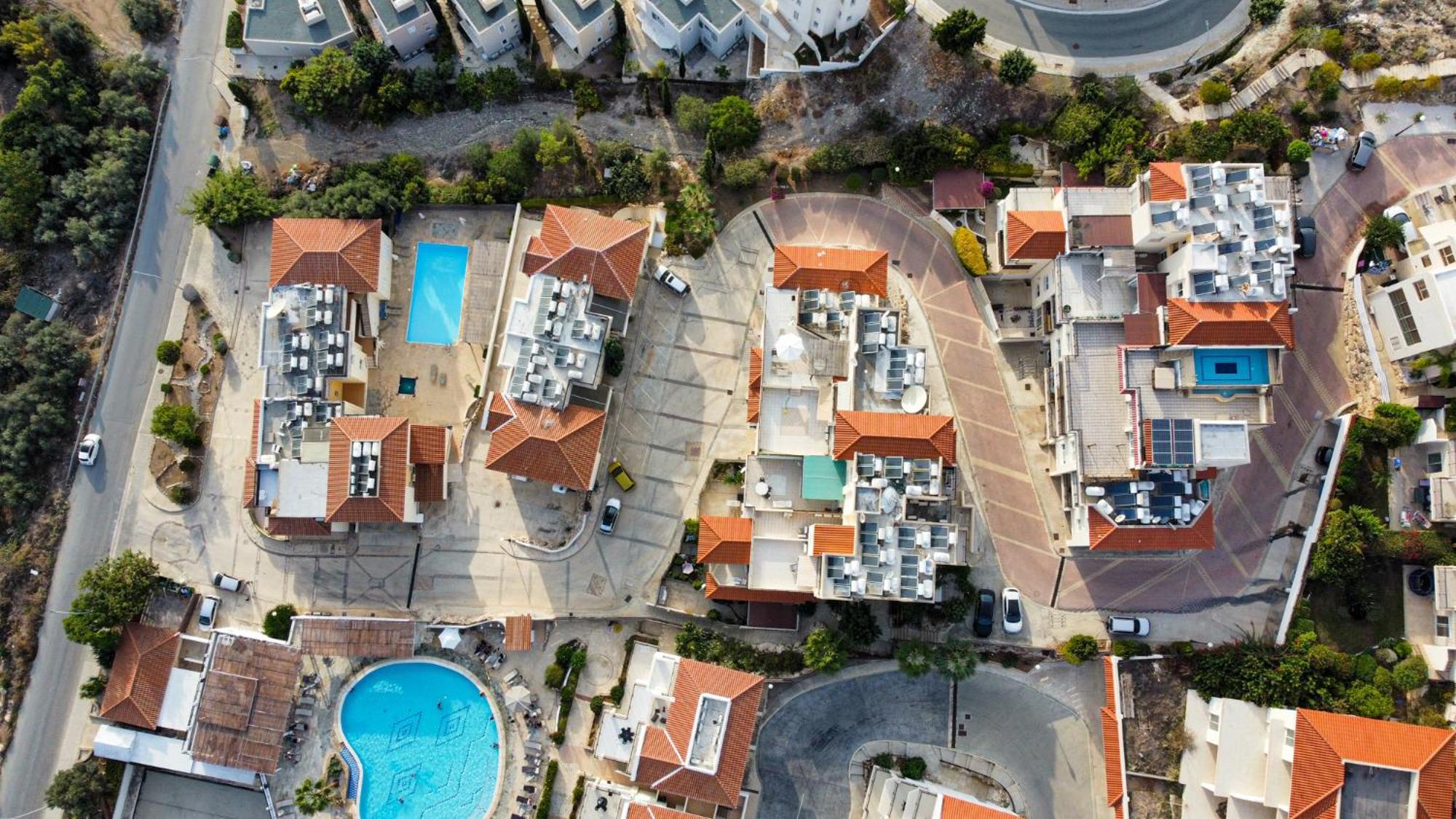 Eden Blue-Horizon 1B, Paphos, Sea View, Pool Leilighet Konia Eksteriør bilde