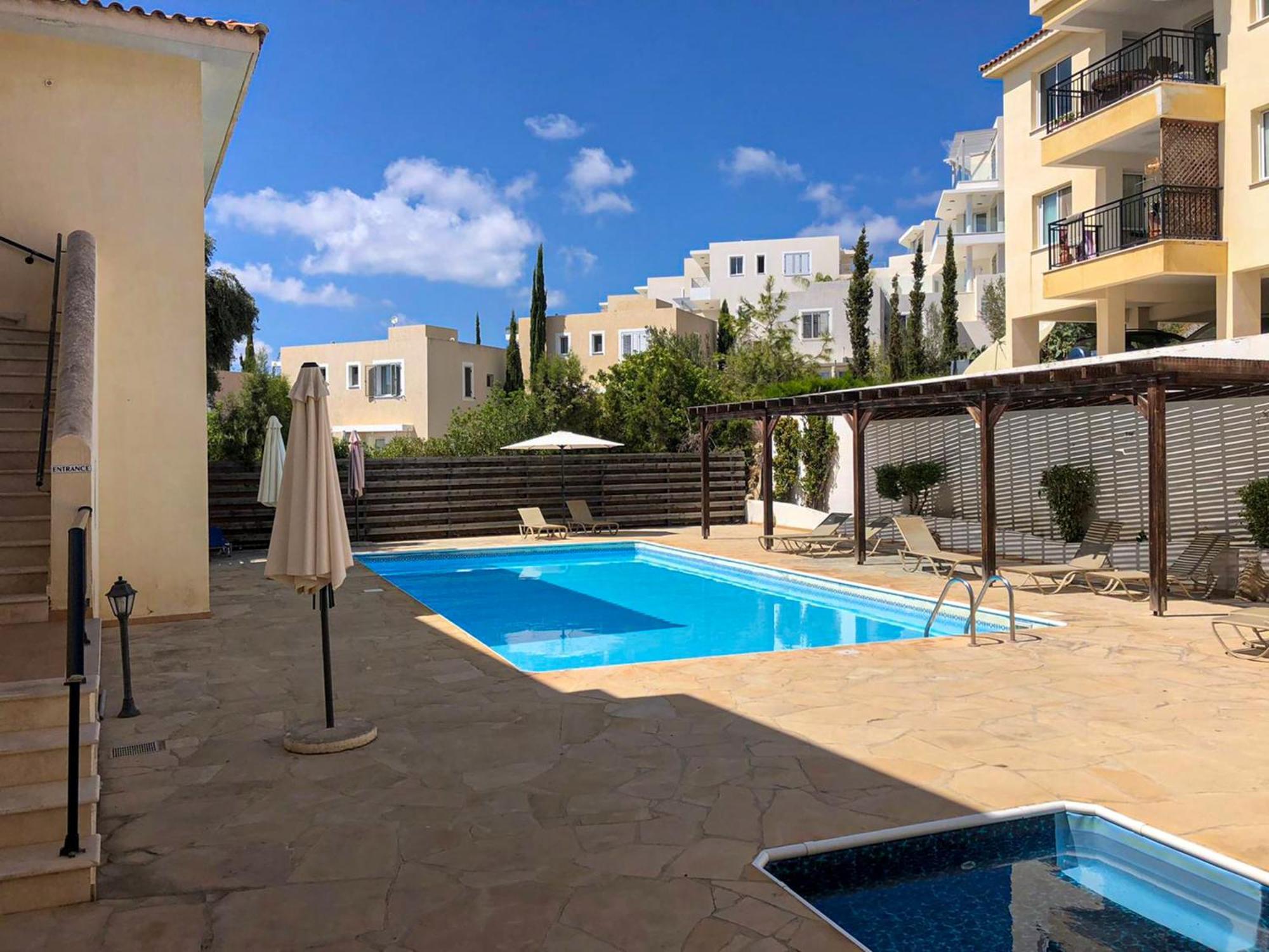 Eden Blue-Horizon 1B, Paphos, Sea View, Pool Leilighet Konia Eksteriør bilde